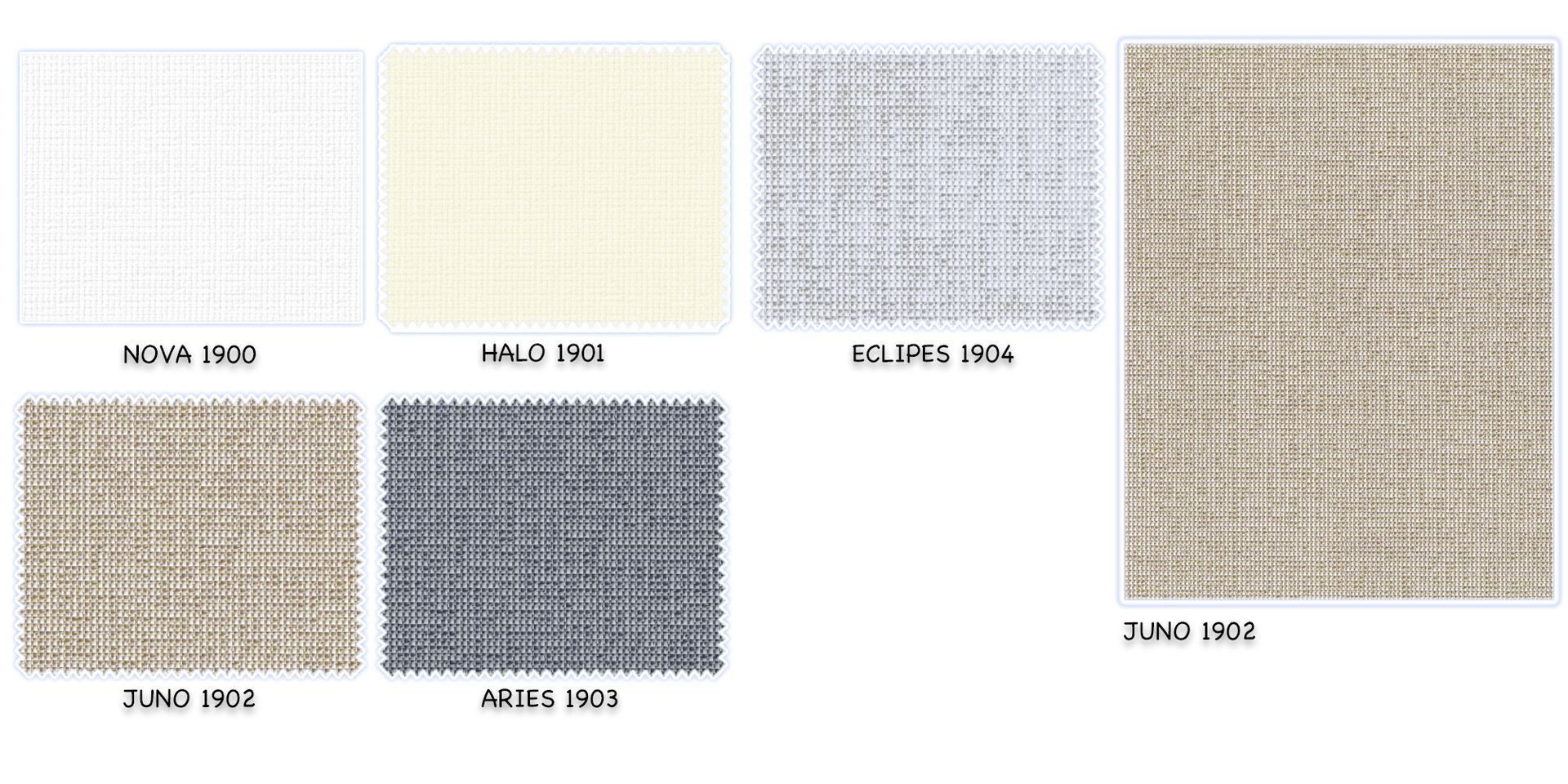 Galaxy full series color chart